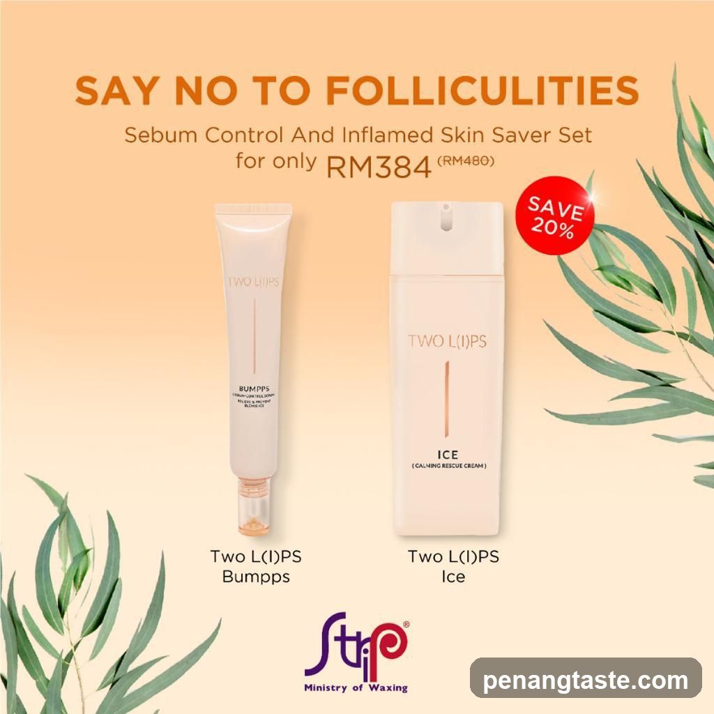 Two L(I)PS Sebum Control and Inflamed Skin Saver Set