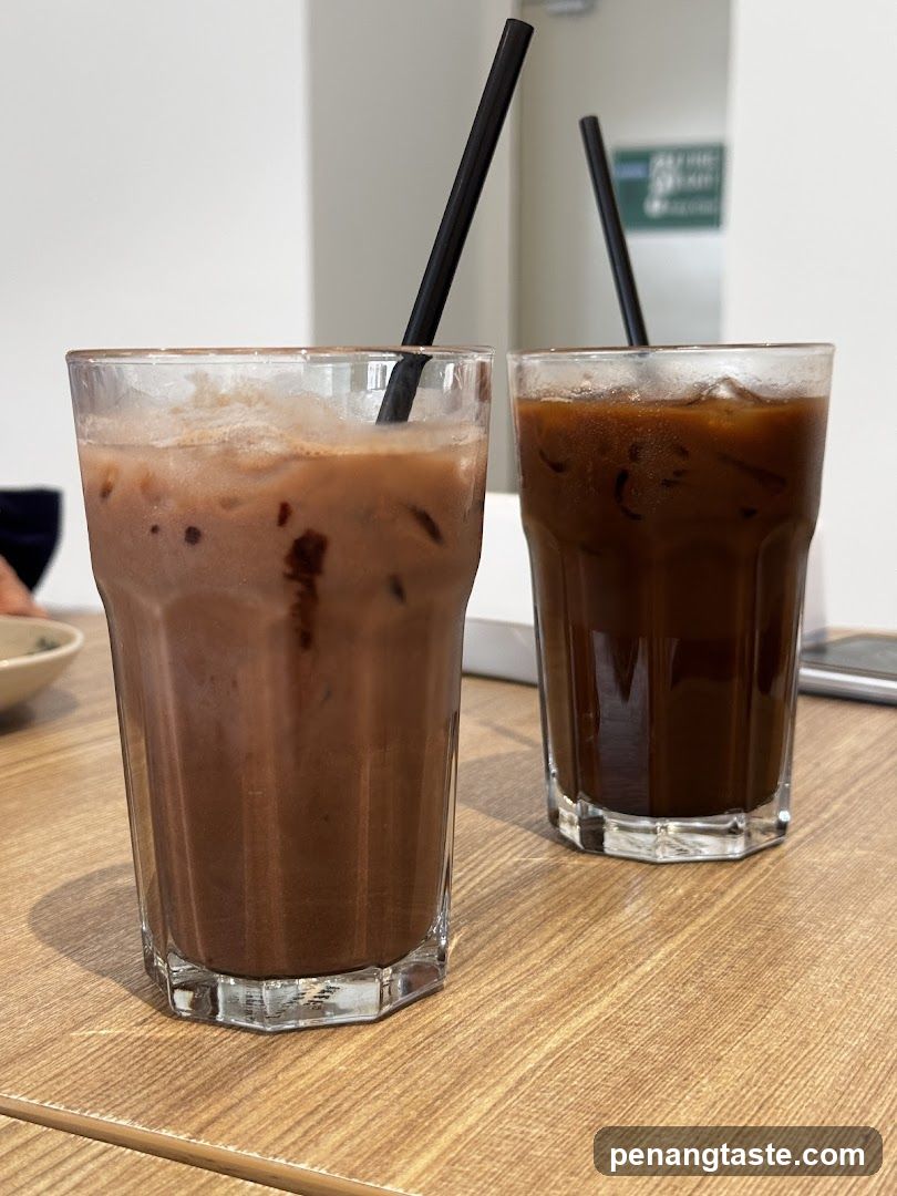 Iced Chocolate and Coffee
