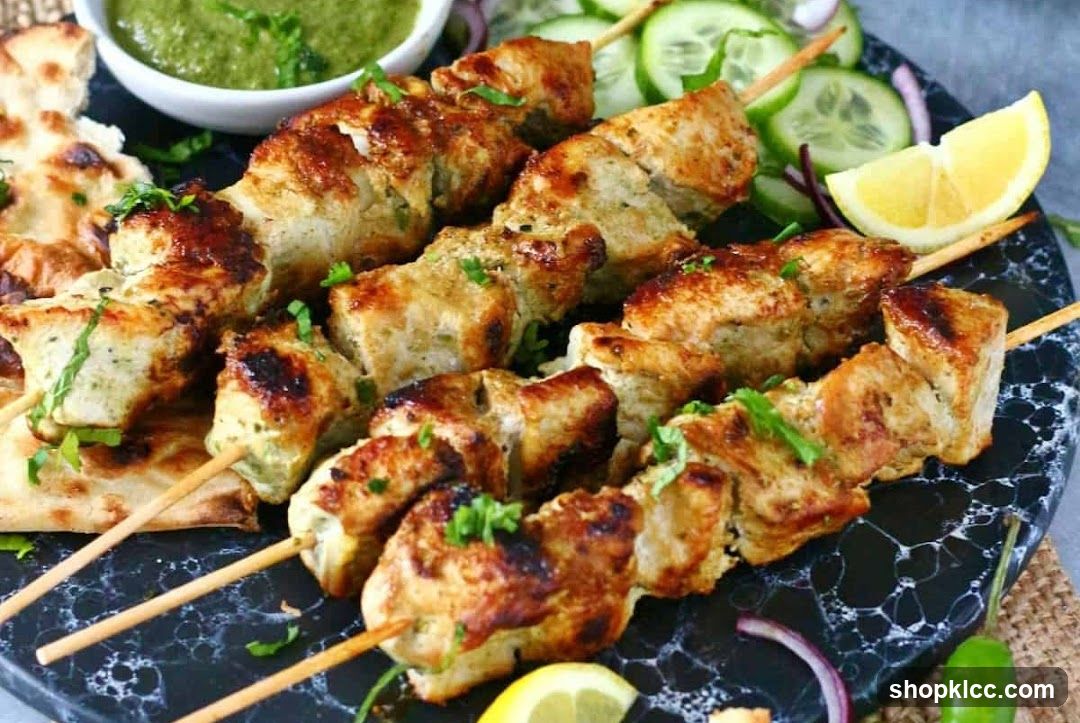 Chicken Tikka Skewers