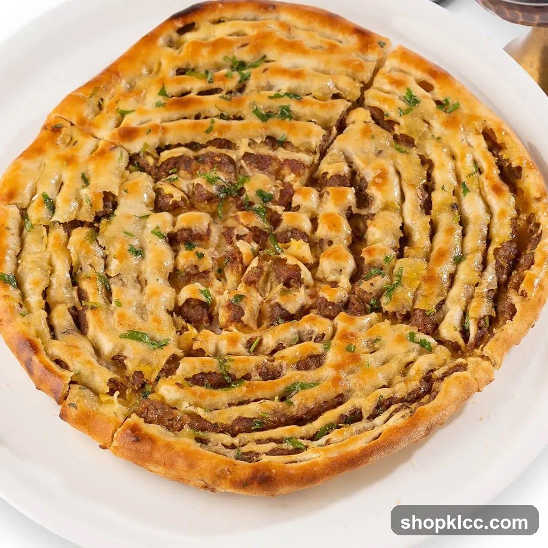 Meat-Topped Flatbread