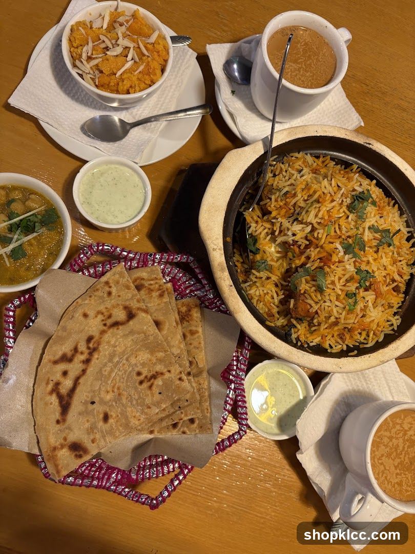 Indian Food Spread