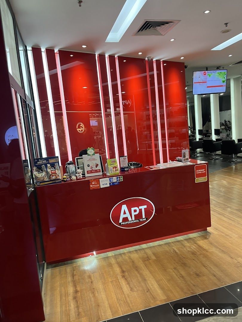 APT Professional Team Reception Desk