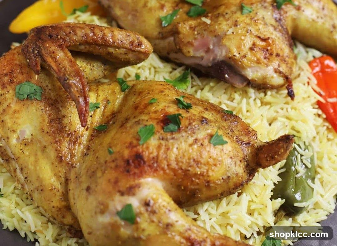 Roasted Chicken with Rice