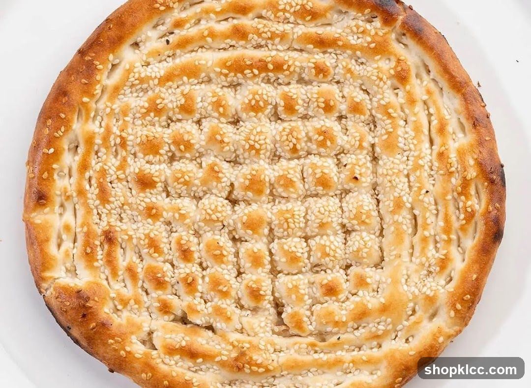 Sesame Flatbread