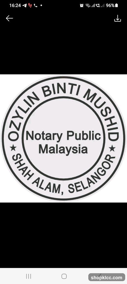 Pesuruhjaya Sumpah/Notari Awam Space U8(Pn. Ozylin) @ Tetuan Hasshahari & Partners