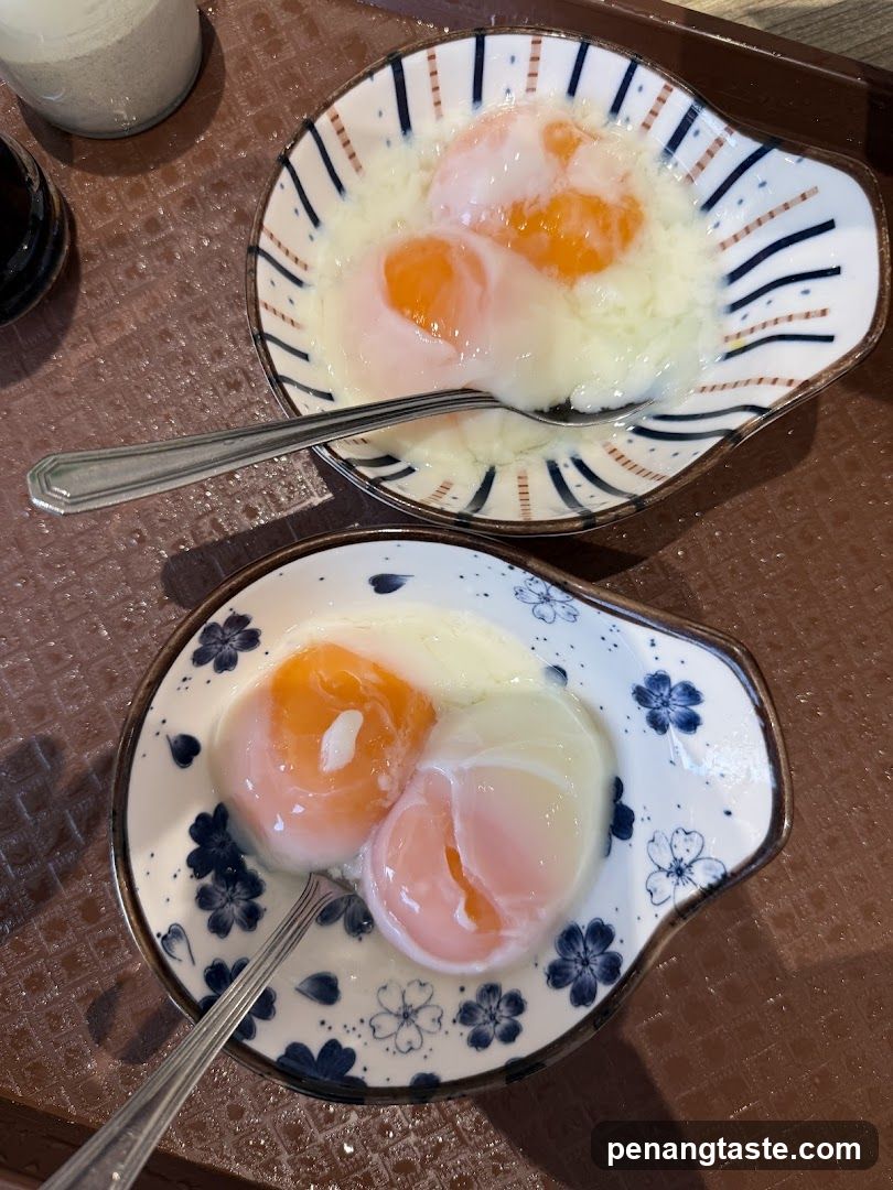 Soft-boiled eggs