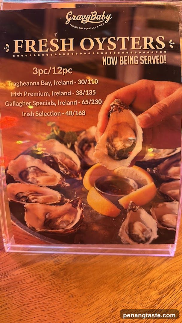 Gravy Baby Fresh Oysters