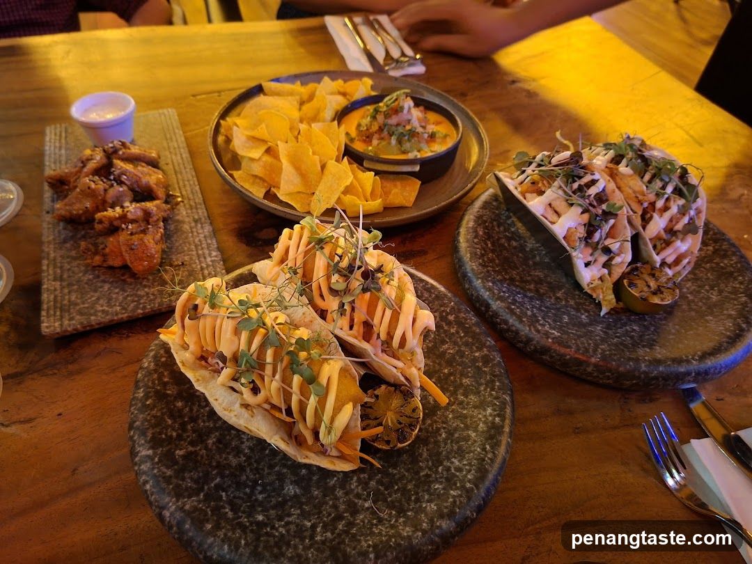 Tacos and Appetizers