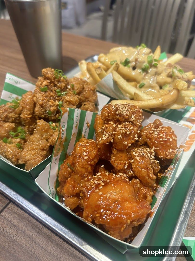Fried Chicken and Fries
