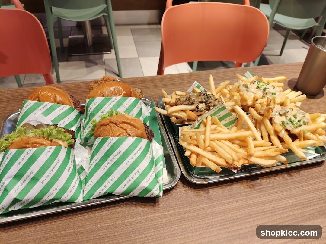 Burgers and Fries