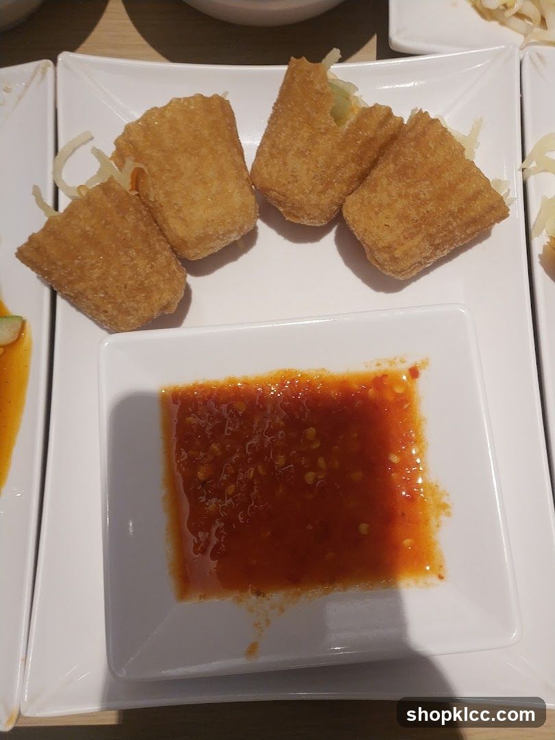 Fried Tofu with Dipping Sauce