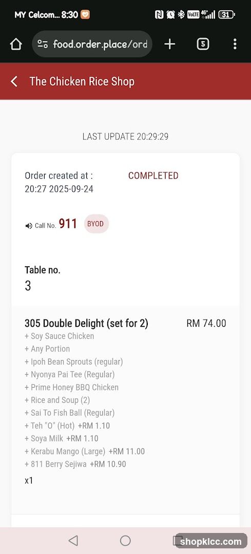 Order Details
