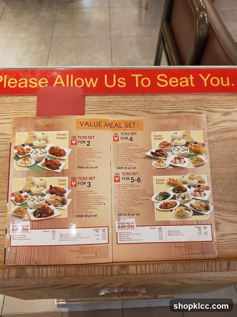 VALUE MEAL SET