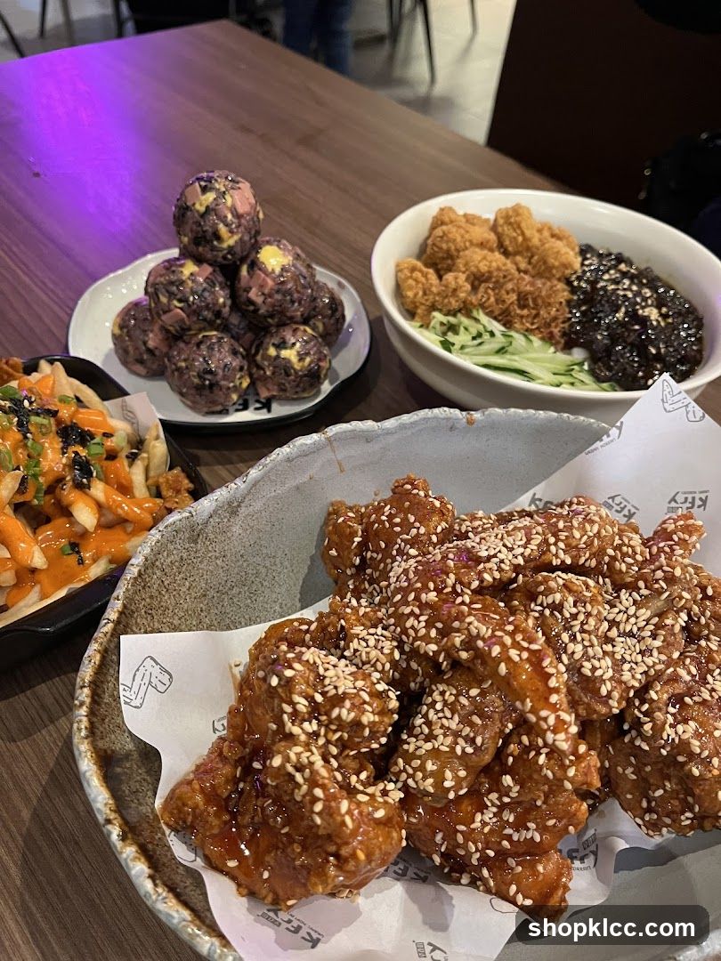 Korean Fried Chicken and Sides
