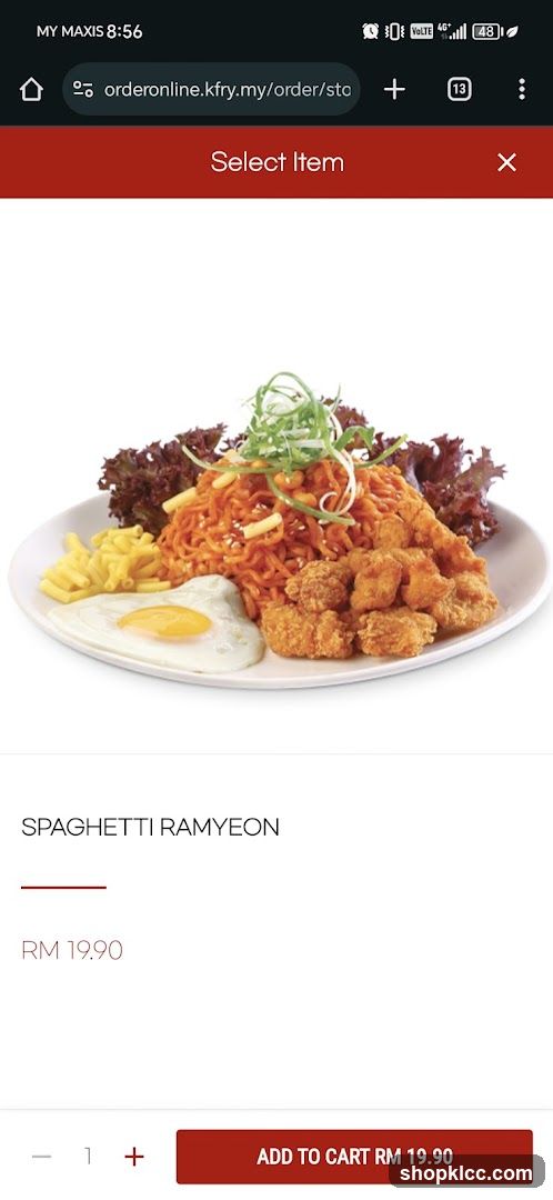 Spaghetti Ramyeon
