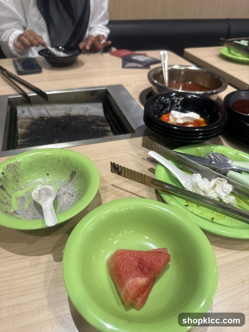 Table with Food and Utensils