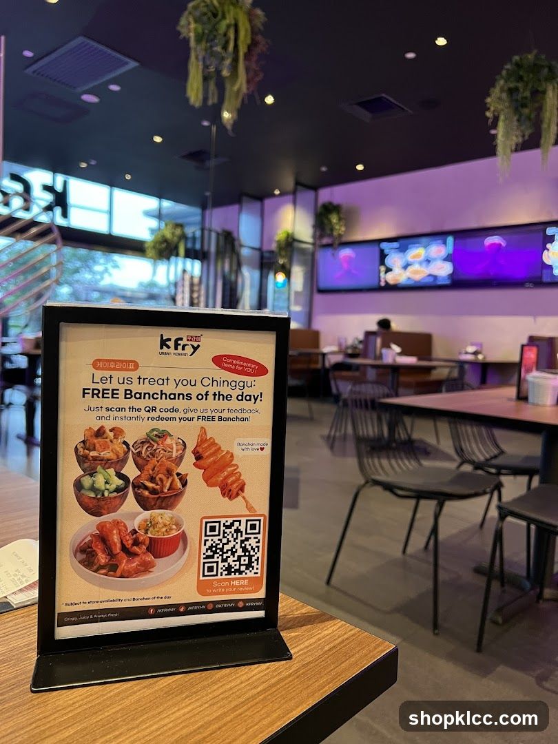 Free Banchan Promotion