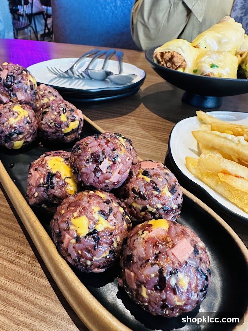 Onigiri and Fries