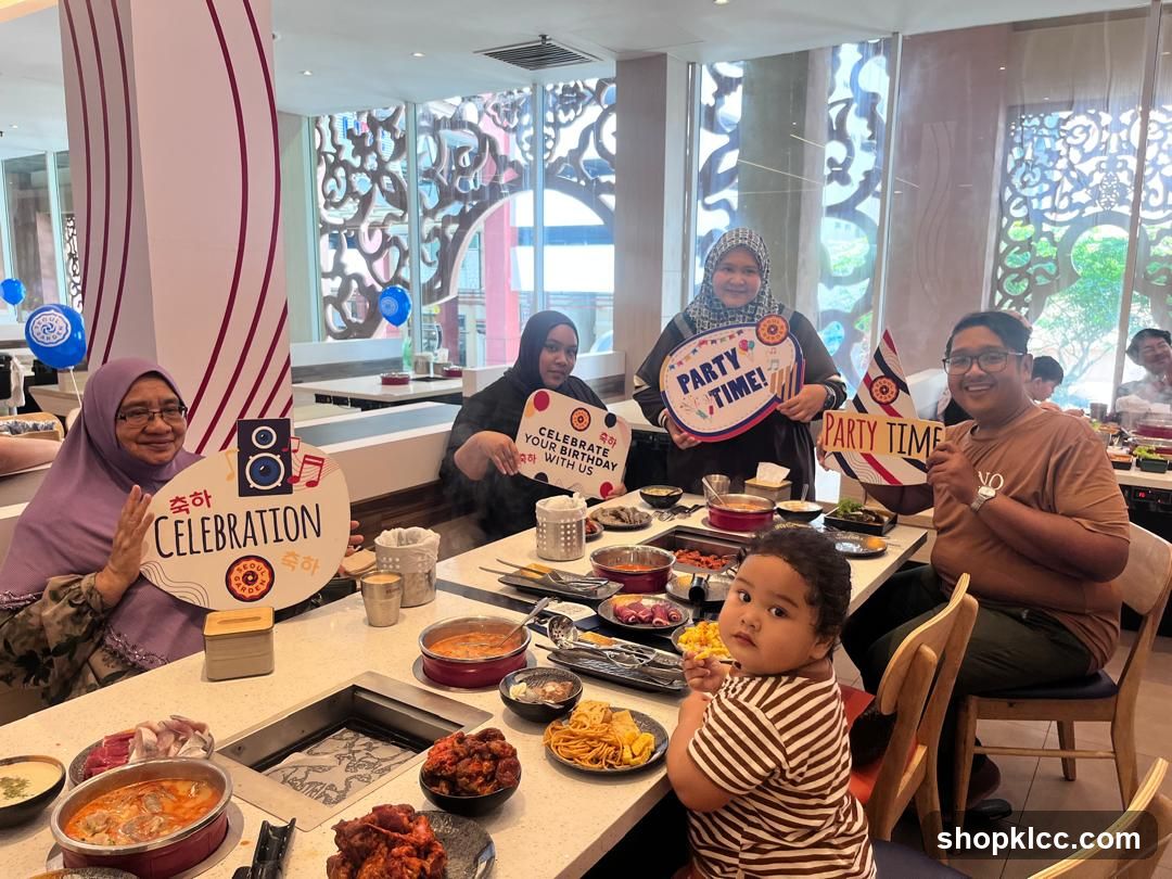 Birthday Celebration at a Restaurant