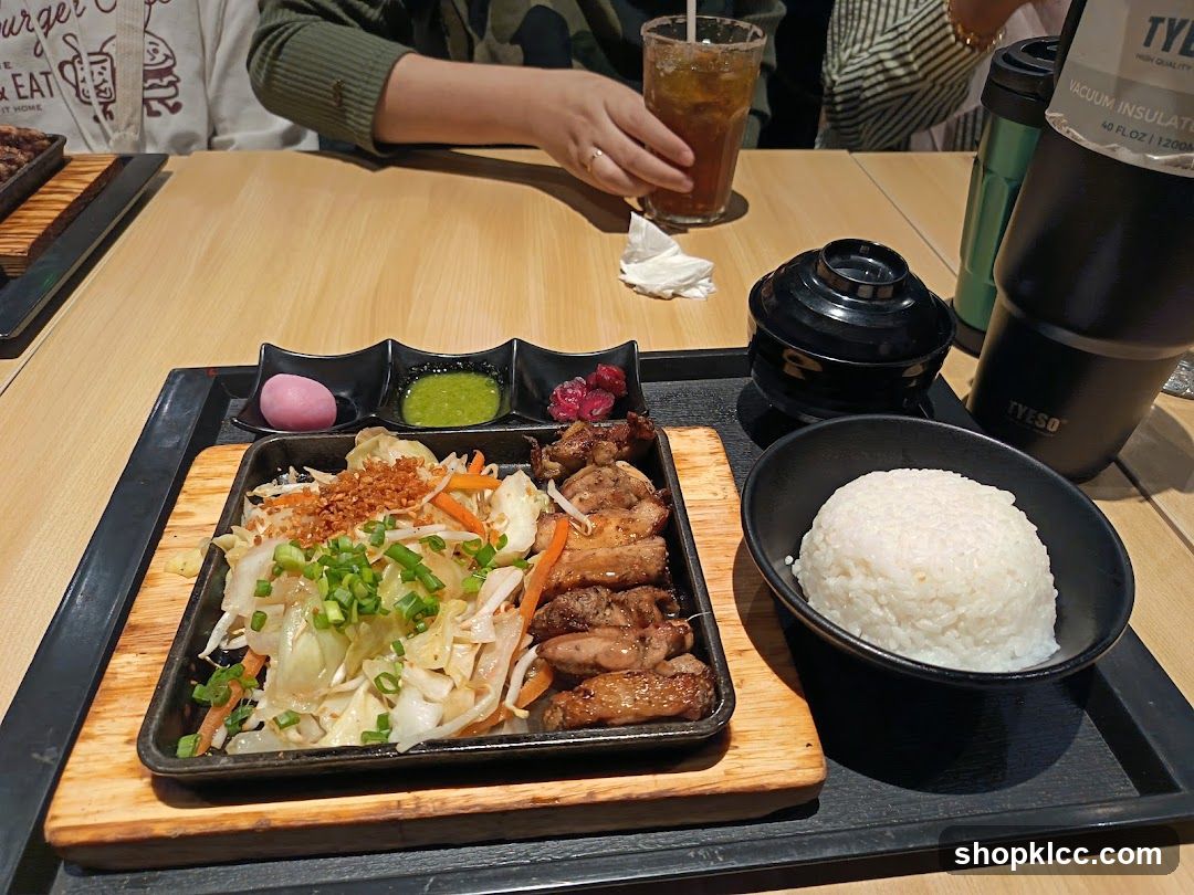 Sizzling Platter Meal