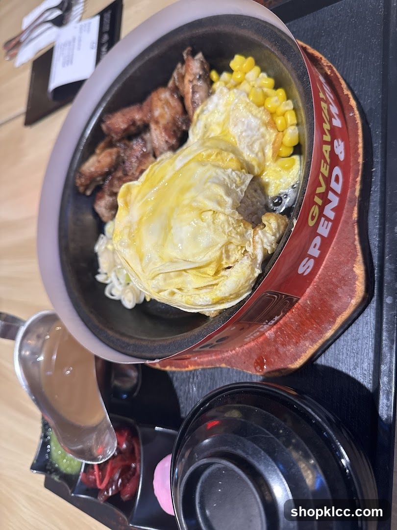 Sizzling Plate Meal