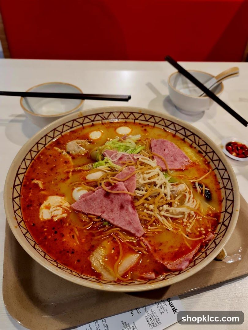 Spicy Noodle Soup