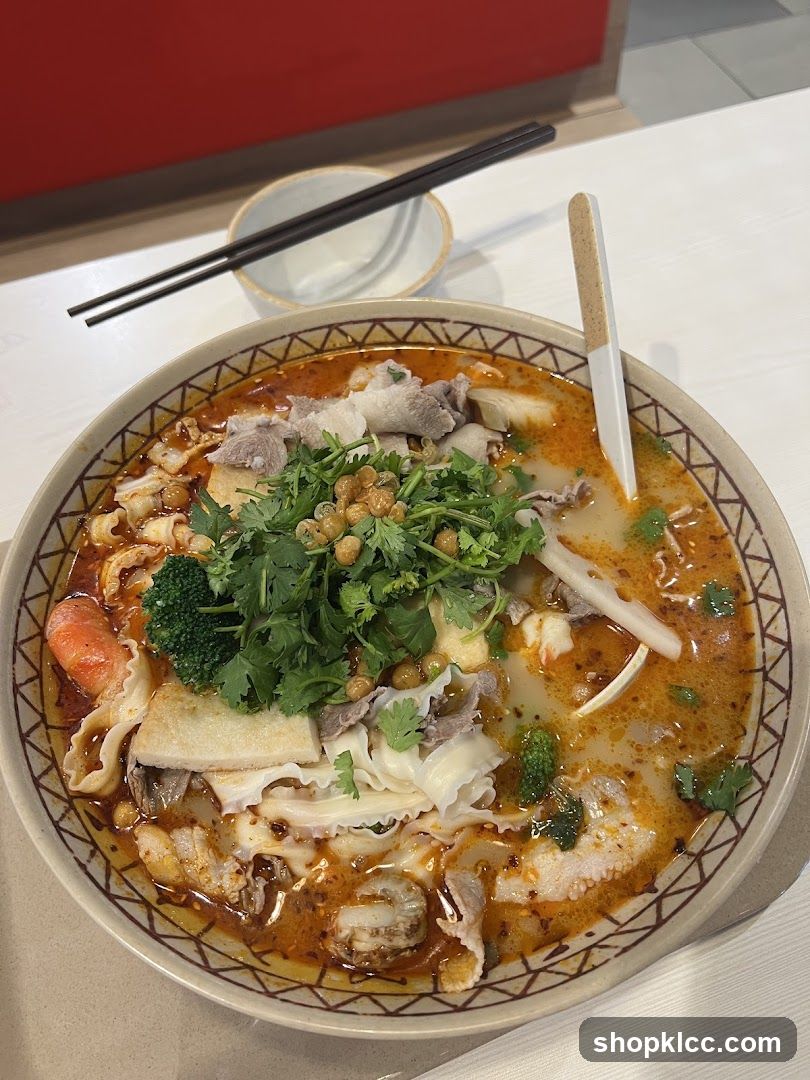 Spicy Noodle Soup
