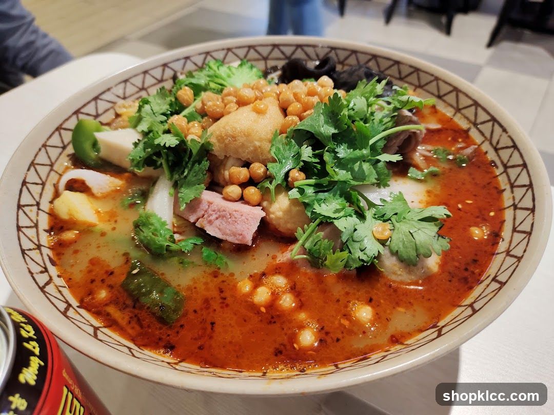 Spicy Noodle Soup