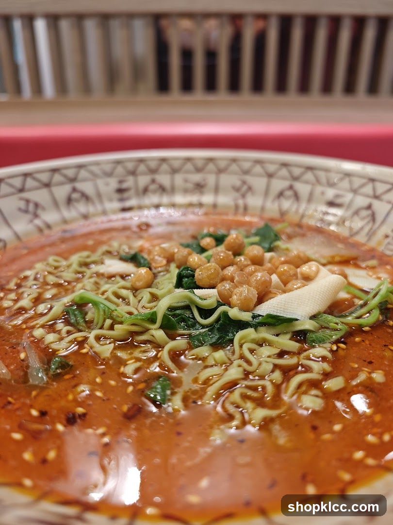 Spicy Noodle Soup