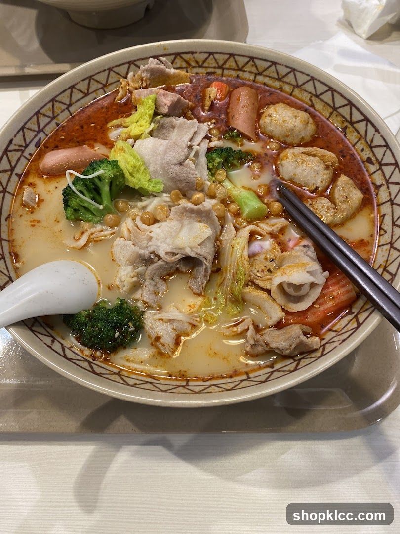 Spicy Noodle Soup