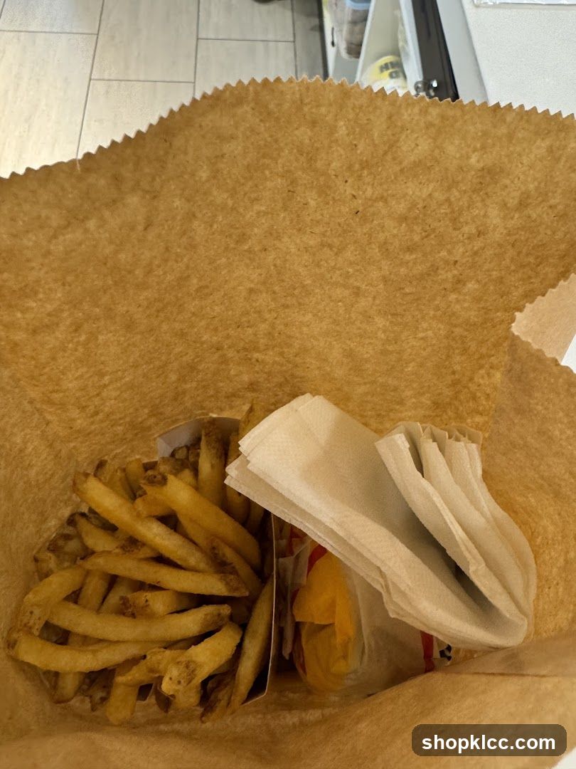 French Fries in a Bag