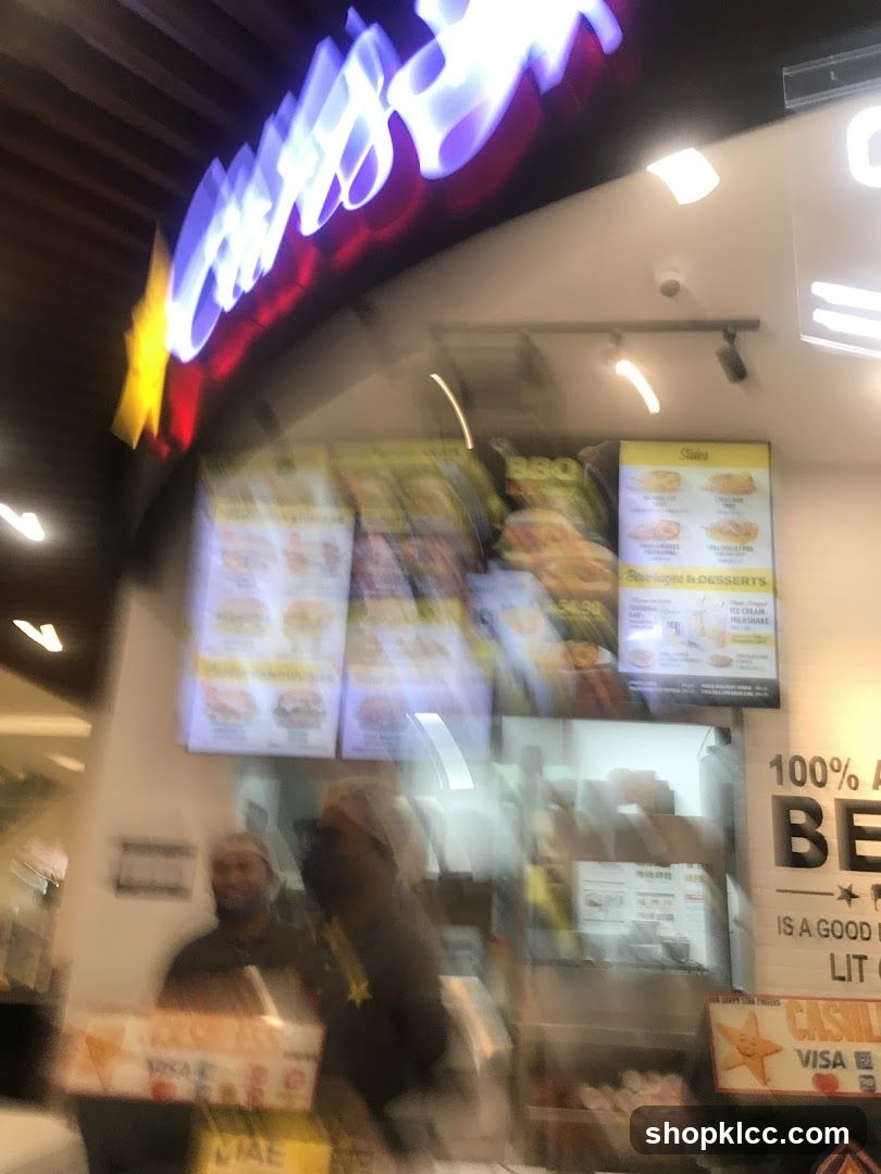 Fast Food Restaurant Interior