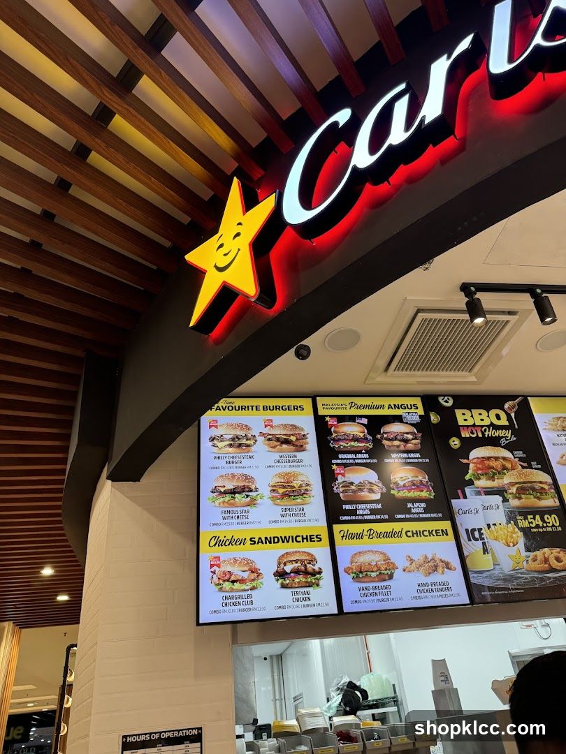 Carl's Jr. Menu