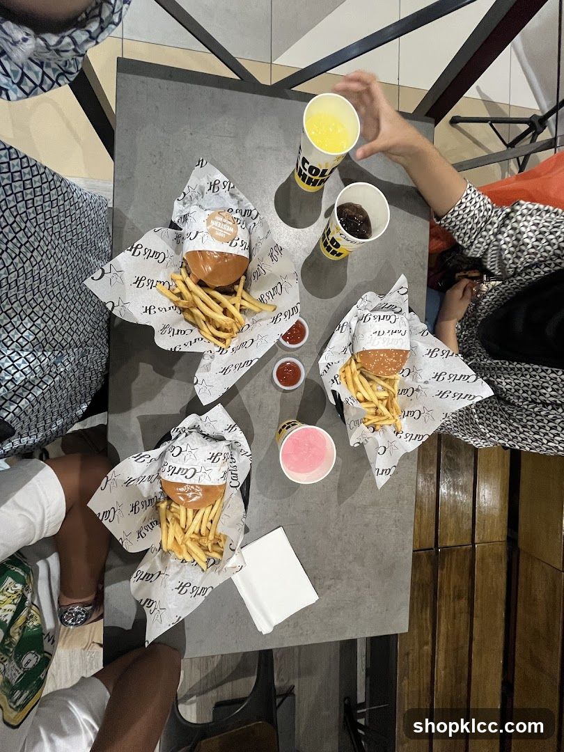 Burgers and Fries