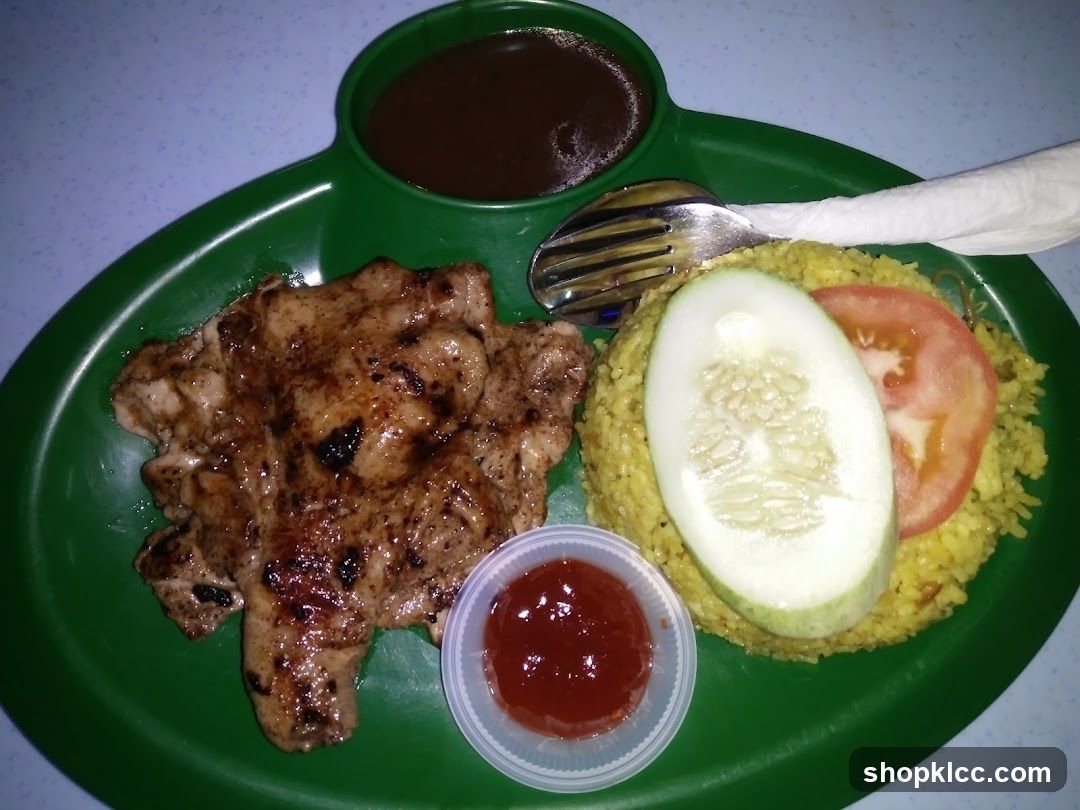 Grilled Chicken with Rice