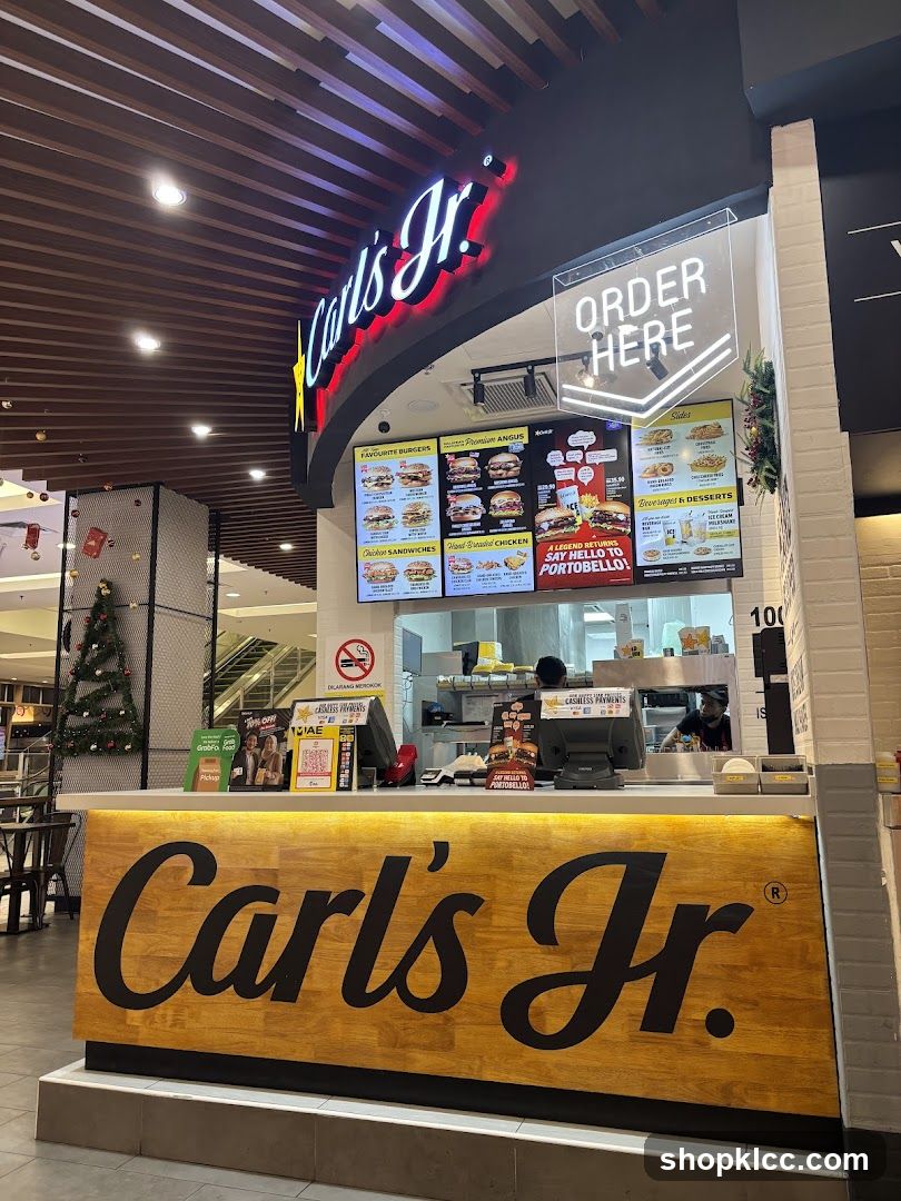 Carl's Jr. Counter