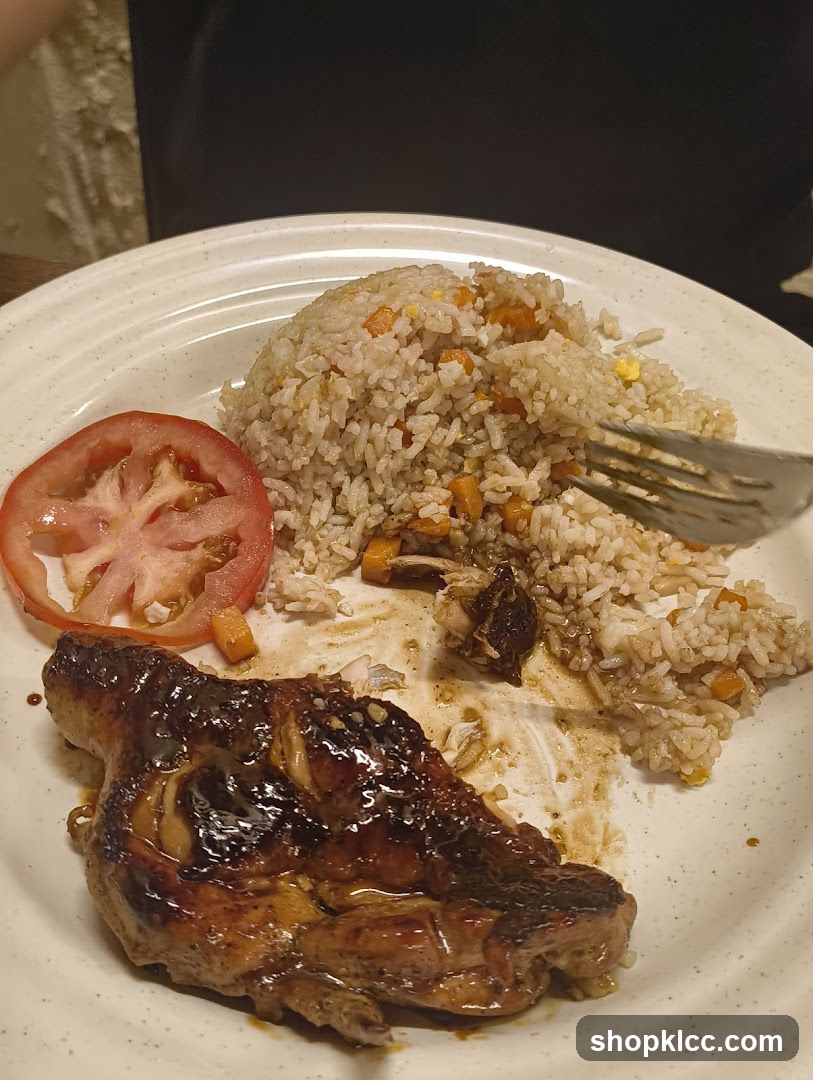 Chicken and Rice Plate