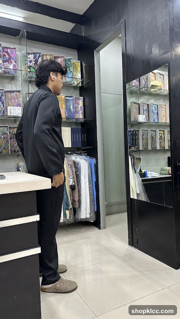 Man in a store