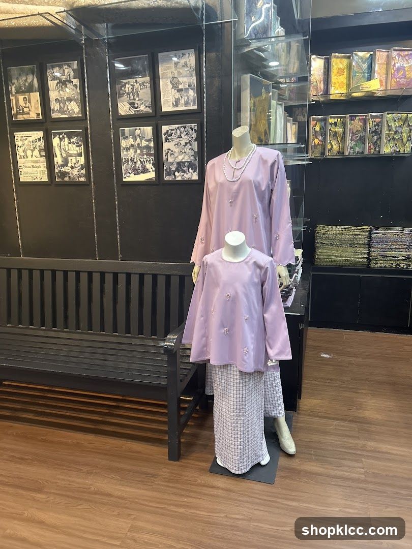 Mannequins in traditional attire