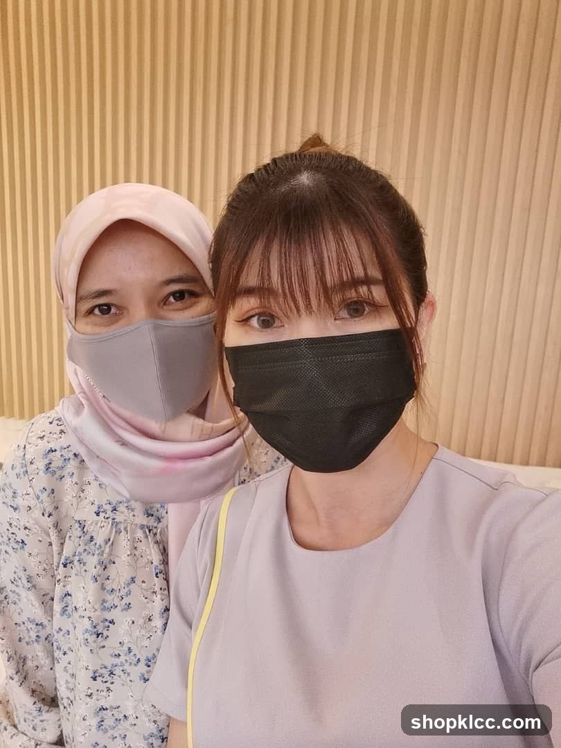 Two Women Wearing Masks