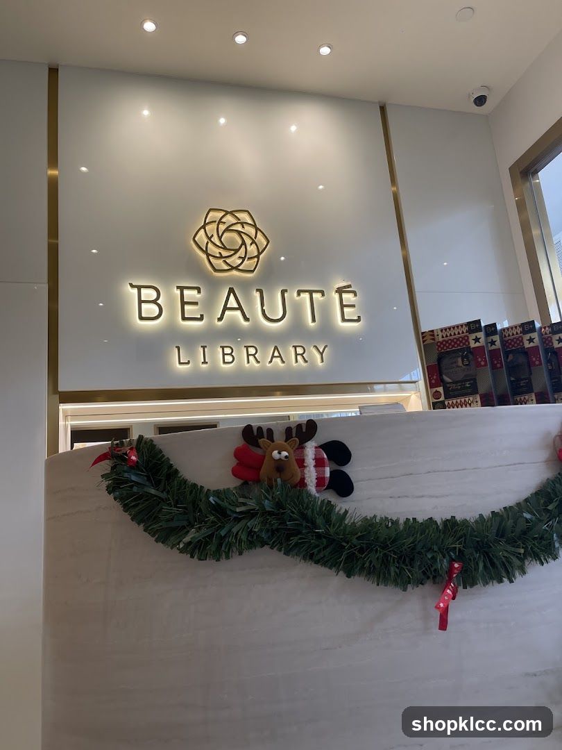 Beauté Library Reception