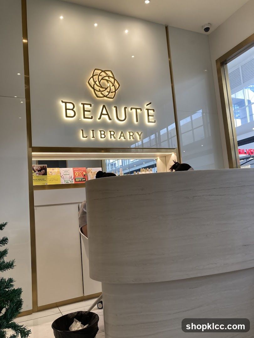 Beauté Library Reception