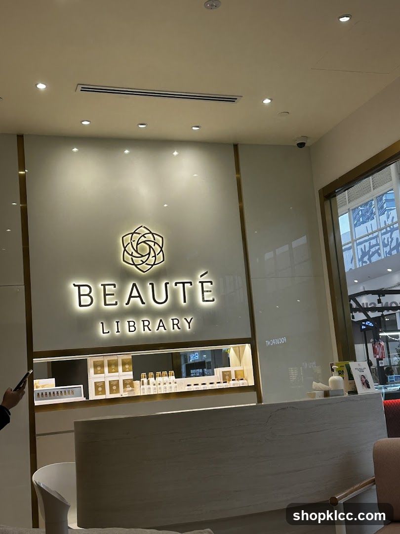 Beauté Library Interior