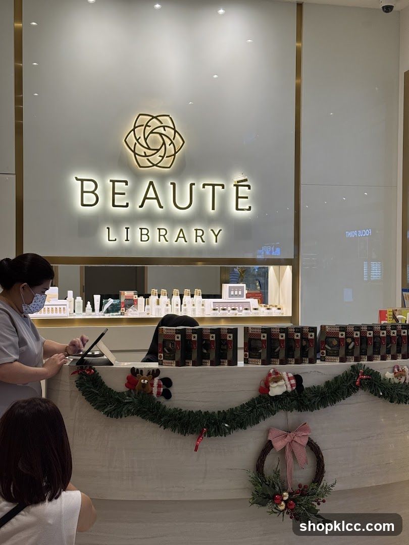 Beauté Library Counter