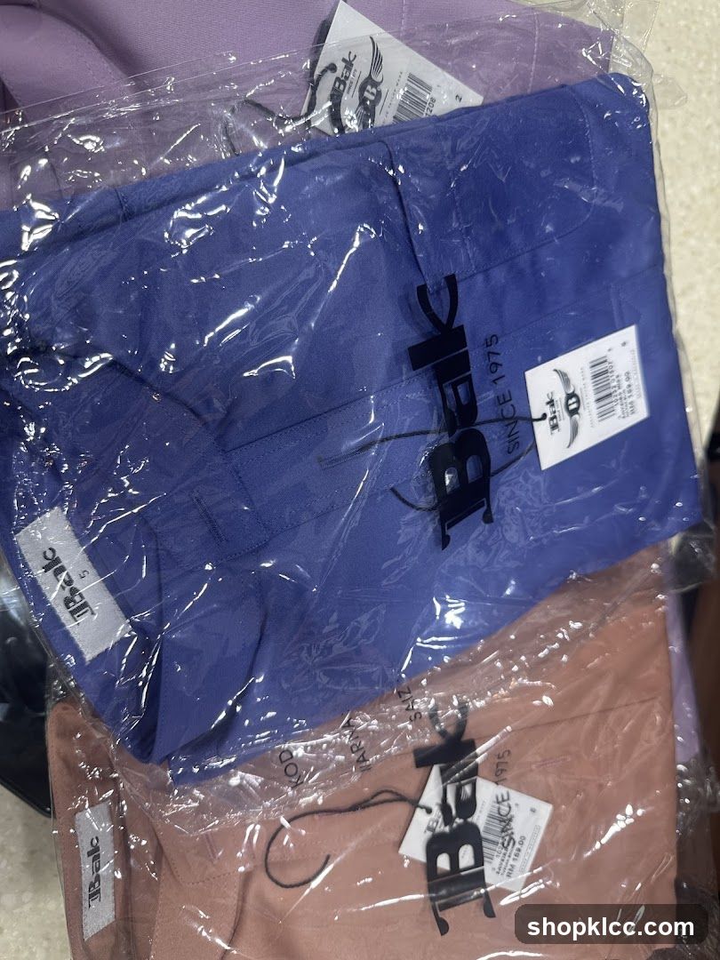 Packaged Clothing Items