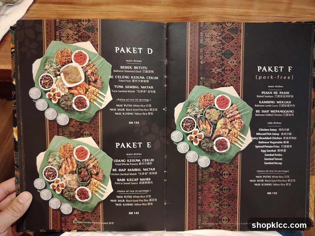 Paket D, E, F