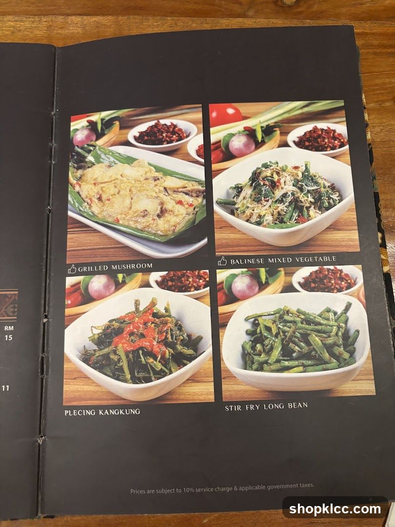 Menu Page