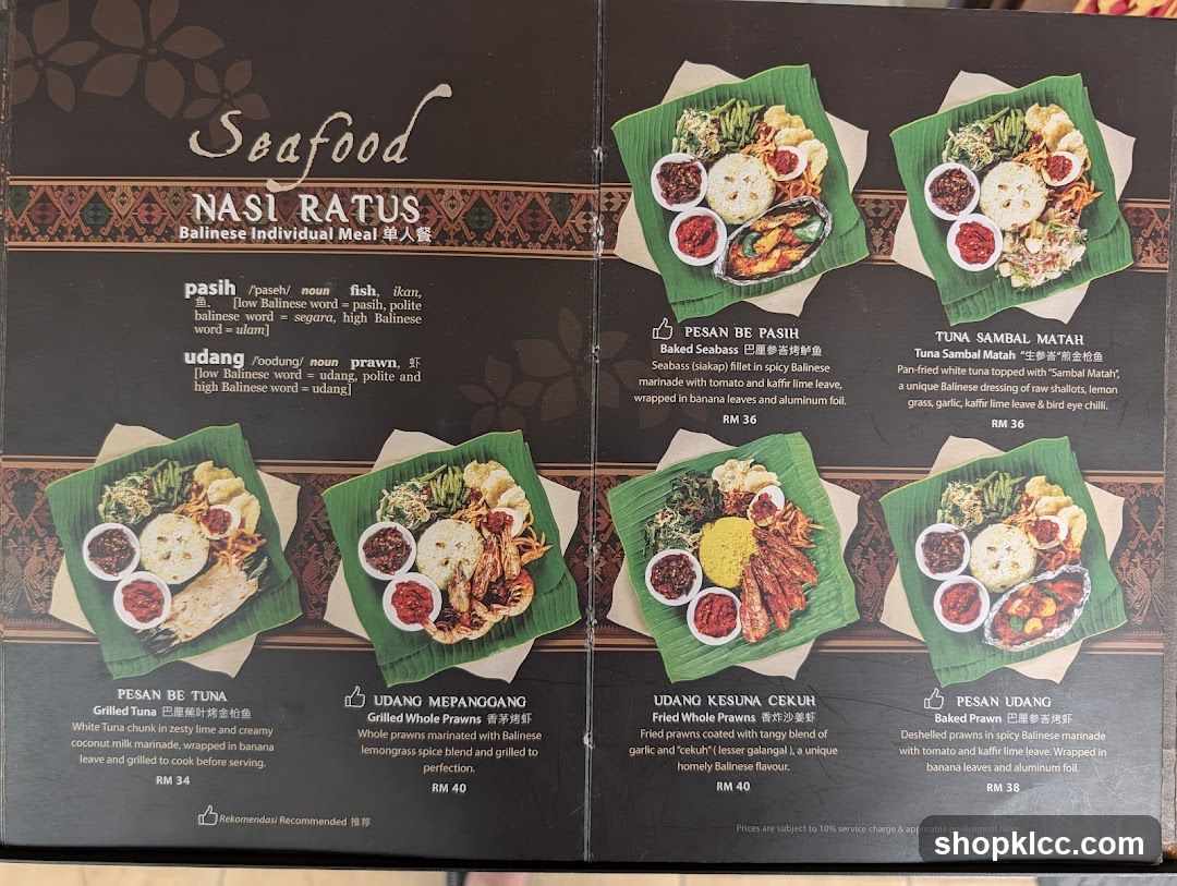 Seafood NASI RATUS