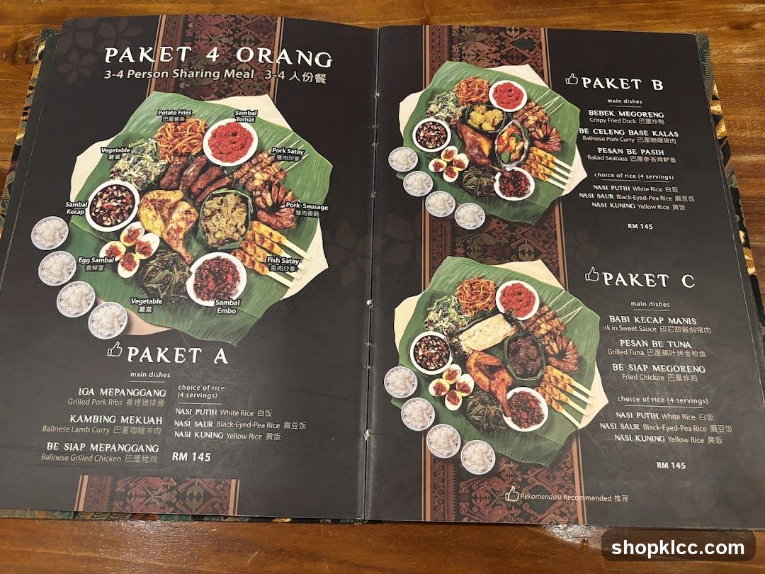PAKET 4 ORANG
