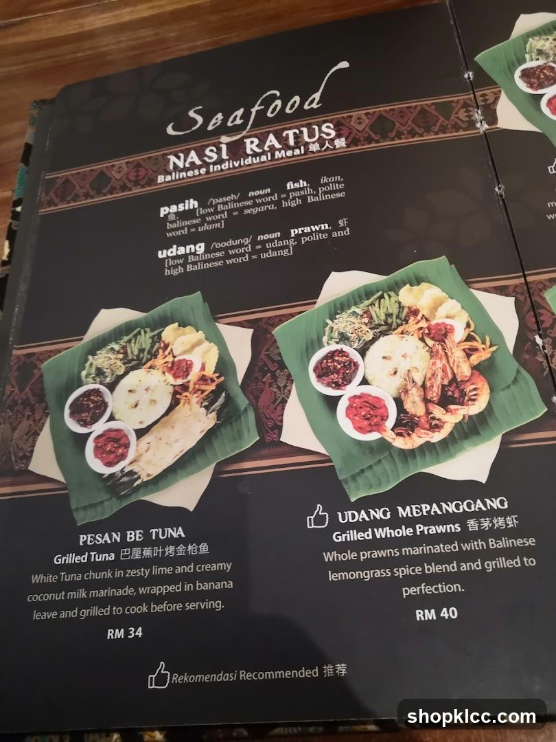 Seafood NASI RATUS